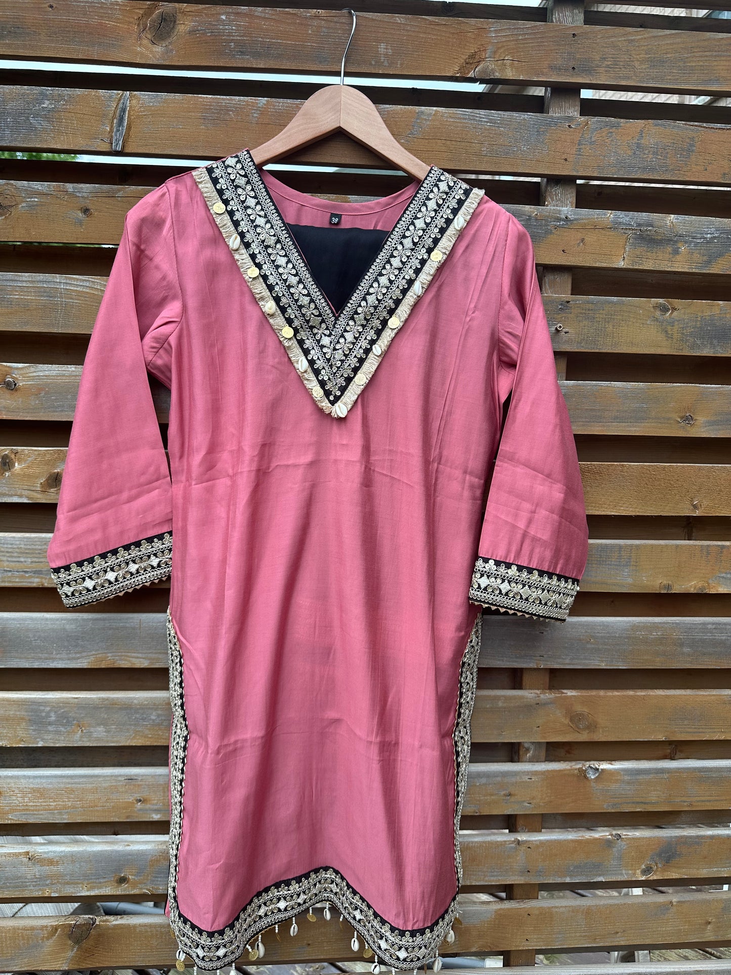 V SHAPE NECK CO-ORD SET